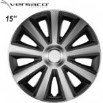 Versaco Тасове за джанти 15'' Versaco Carbon Aviator - Silver / Black