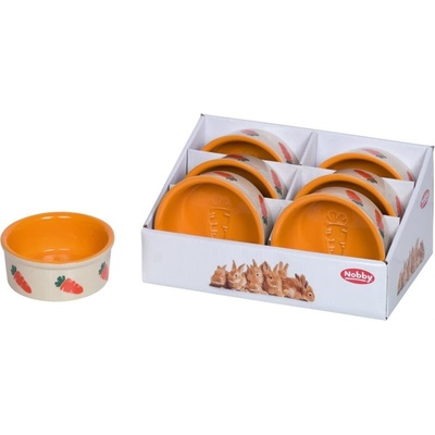 Nobby Miska hlod. keramická Mrkvičky 150 ml