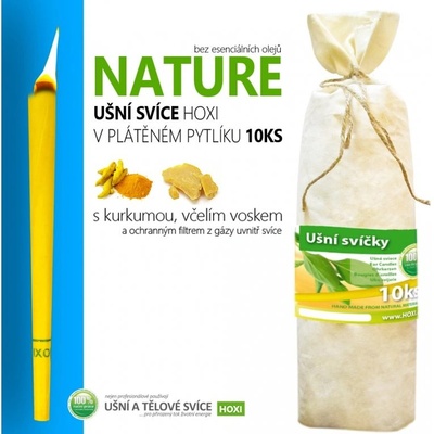 Hoxi Ušní svíčky nature – Zboží Dáma