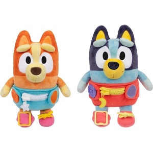 Moose Плюшена играчка Moose Bluey - Облечи ме и играй, Блуи/Бинго, 25.4 cm, асортимент (18980) - ozone