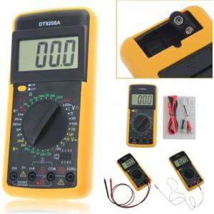  ЦИФРОВ МУЛТИЦЕТ dt9208А