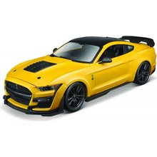 Maisto 2020 Mustang Shelby GT 500 žlutá barva 1:18