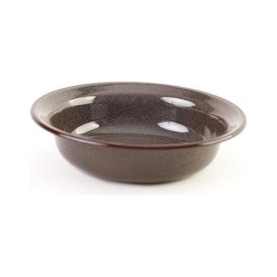 Olymp Smaltovaná miska hnědý granit 17 cm 1,5 l