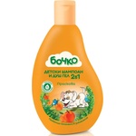 Бочко Детски шампоан и душ гел Бочко - Праскова, 250 ml - baby