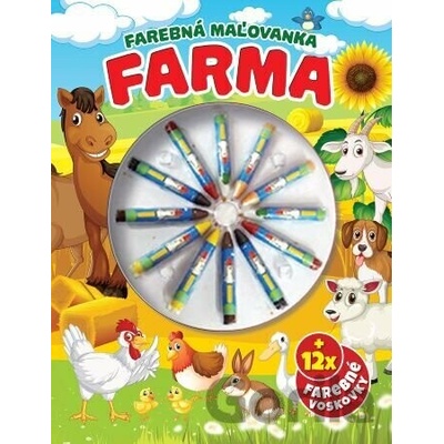 Foni book Farebná maľovanka Farma