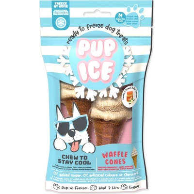 Pup Ice chladiaca s vanilkou a arašidovým maslom 2ks 110 g