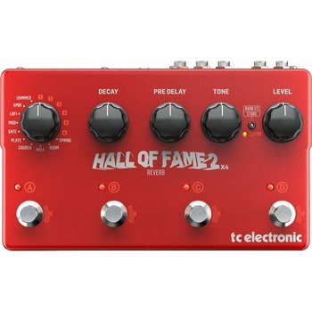 TC Electronic Hall Of Fame 2X4 Reverb Eфект за китара (HALL OF FAME 2 X4 REVERB)