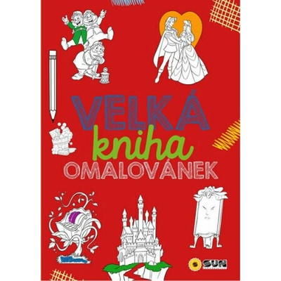 Velká kniha omalovánek pro holky