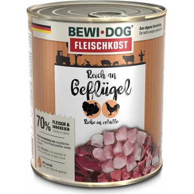 Bewi Dog Bohaté na telecí 6 x 800 g