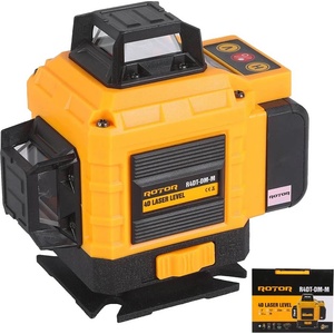 ROTOR Нивелир лазерен ROTOR E4DT-DB-M 4D, 25 м, зелен лъч, 4x360° - 16 линии (ET18036)