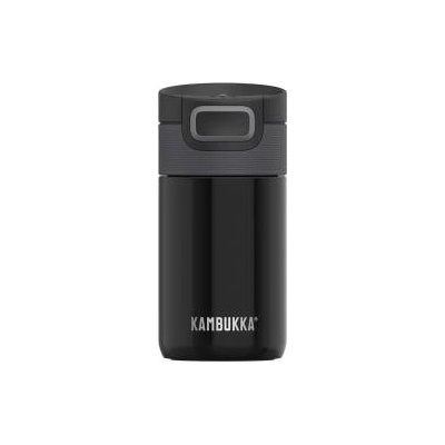 KAMBUKKA Heat retaining cup Kambukka Etna Pitch Black, 0.3 l, black