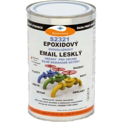 STACHEMA Epoxidový vrchní email SINEPOX S 2321 set 1,4kg bílá lesk