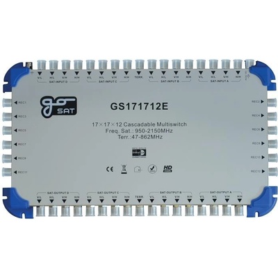 Satelitní multipřepínač GoSAT GS171712E – Zboží Živě