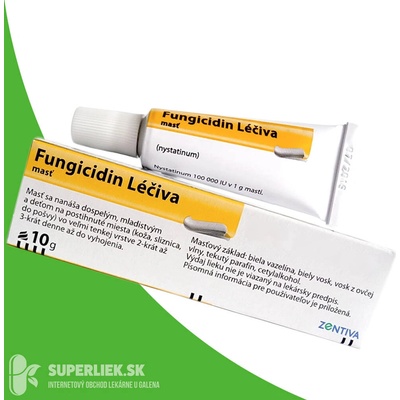Fungicidin Léčiva ung.1 x 10 g
