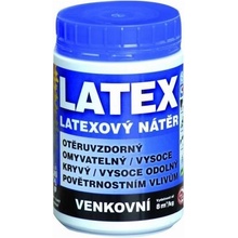 Barvy a laky Hostivař Latex venkovní V2065 bílý 0,8 kg