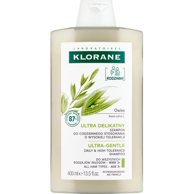 Klorane šampón s ovsom na vlasy 400 ml