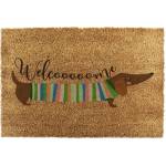 Artsy Mats Изтривалка от кокосови влакна 40x60 cm Welcome Sausage Dog - Artsy Doormats (6040W-WELCOMESAUSAGE)
