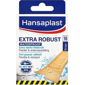 HANSAPLAST Extra Robust voděodolná náplast 16 ks