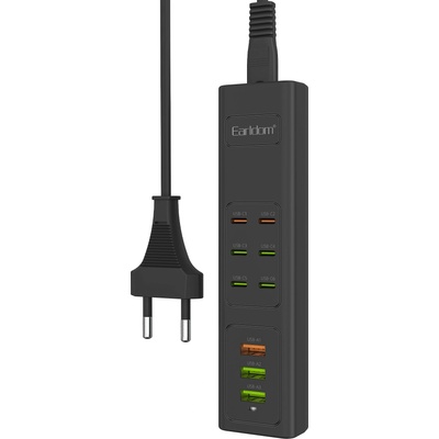 Earldom 6 Plug + 3 USB 1 m (ES-SC24)