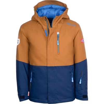 TROLLKIDS Детско ски яке Trollkids Kid's Hallingdal Jacket Winter jacket - Bronze / Navy - размер 92 (EU) (703-2538-0411)