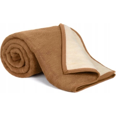 Brotex Akrylová deka hnedá 200x230