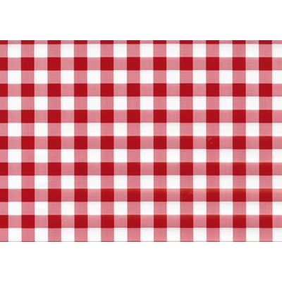 Gekkofix Samolepící fólie imitace Decor, Kostkovaný ubrus červený, rozměry Kostkovaný ubrus červený, šíře 45cm, cena za 1m