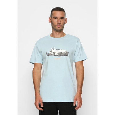 Mister Tee Тениска Weekend Wolf Tee ocean blue XXLUB-MT1484-00830 - Черен, размер L