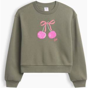 GAP Детски суитшърт с логото на GAP GAP | Zelen | Момичешки | XS - zoot - 73,91 лв
