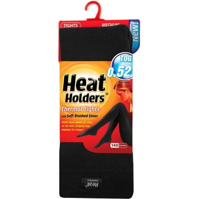 Heat Holders dámské thermo punčochové kalhoty Černá