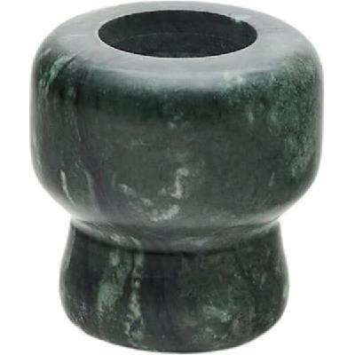 Zelený mramorový svícen Kave Home Signe 8 cm