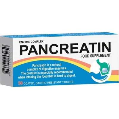 Pancreatin komplex enzýmov 50 tabliet