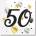 Procos Салфетки с число 50 (20 бр)