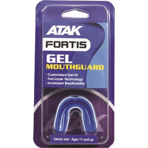 ATAK Sports Fortis Gel Mouthguard Senior - Blue/White