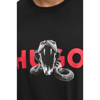 HUGO Памучна тениска HUGO Deyladec (50530607)