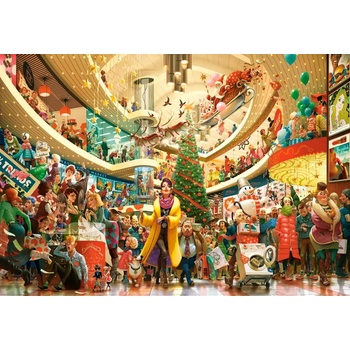 Image 1 of Castorland - Puzzle Art collection: Crazy Shopping - 1 500 piese
