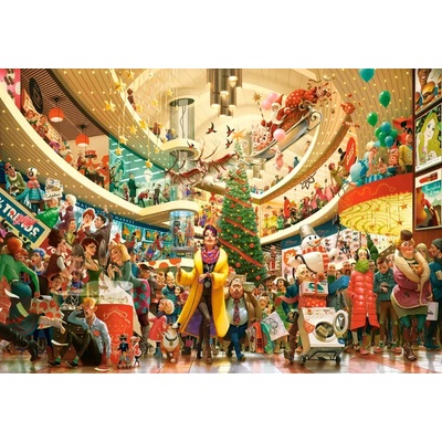 Castorland - Puzzle Art collection: Crazy Shopping - 1 500 piese
