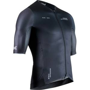 X-Bionic Мъжка фланелка с къс ръкав за колоездене X-Bionic Corefusion Aero Jersey S/S Cycling jersey - Opal Black - размер XL (056-3181-0314)