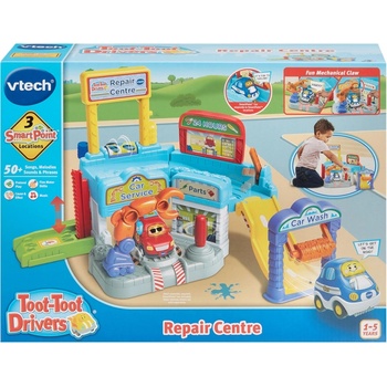 VTech Интерактивна играчка Vtech Toot-Toot Drivers - Сервиз за коли (V583203)