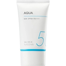 Missha Opalovací gelový krém na obličej SPF 50 Aqua Sun (All Around Safe Block Aqua Sun Gel) 50 ml