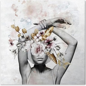 TopMebel Картина на платно " Hidden Face" TopMebel с дигитален печат 60x60x3cm