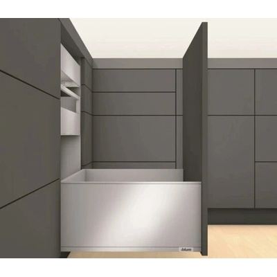 Blum K-Blum Legrabox F 500 mm/40 kg sivá skrutka+protiskl.Ago-system 90 822x474 antr.