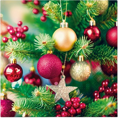TaT Obrúsky Decore Christmas Tree 33x33cm