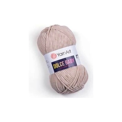 YarnArt Dolce Baby 771 - bílá káva