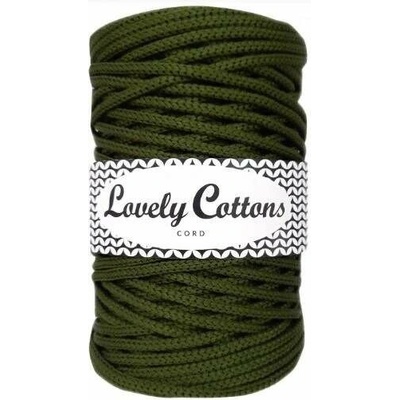 Polyesterová šňůra Lovely Cottons 5mm - Khaki
