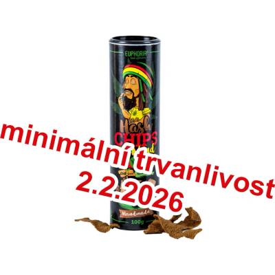 Euphoria Hashis Chips - Pikantní konopné chipsy s mexickým chilli 100 g