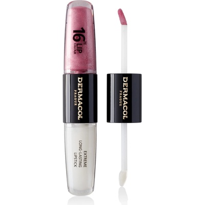Dermacol 16H Lip Colour dlouhotrvající rtěnka a lesk na rty 11 2 x 4 ml – Zboží Dáma