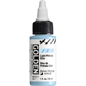 Golden Artist Colors High Flow АКРИЛНА боя Light Phthalo Blue 30 ml 1 бр (0008515-1)