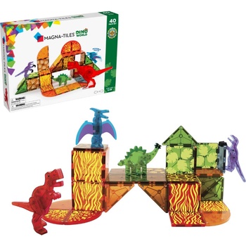Magna-Tiles Dino World 40