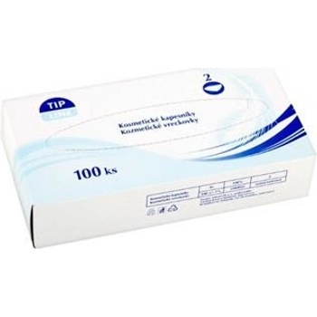Tip Line papírové kapesníčky v krabičce 2-vrstvé 100 ks