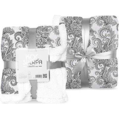 FARO Plyšová deka s baránkom ornamenty Polyester 150 200